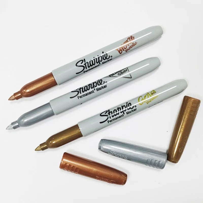Sharpie Permanent Marker - Gold, Silber, Bronze